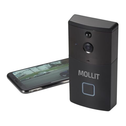 Smart Wifi Video Doorbell Black | No Imprint | not available | not available