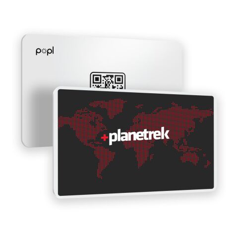 Popl Digital Business Card White | No Imprint | not available | not available