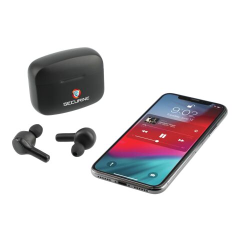 A&#039;Ray True Wireless Auto Pair Earbuds with ANC. Black | No Imprint | not available | not available