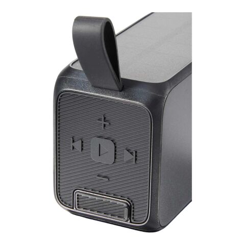 Solar Sound Outdoor Bluetooth Speakers Black
