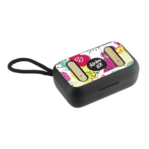 Bloom Bamboo True Wireless Auto Pair Earbuds Black | No Imprint | not available | not available