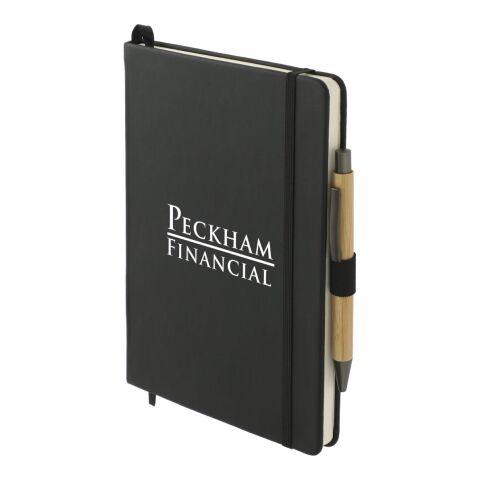 5.5&quot; x 8.5&quot; Cactus Leather Bound JournalBook® Set Black | No Imprint