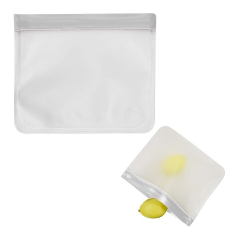 Reusable Zip Top Storage Bags White | No Imprint | not available | not available