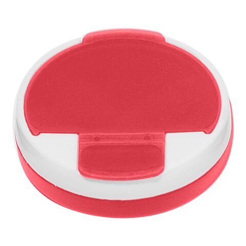 Round Pill Holder Frost Red | No Imprint | not available | not available