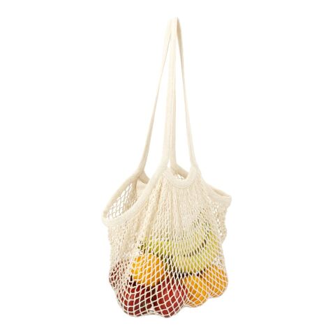 Riviera Cotton Mesh Market Bag w/Zippered Pouch Natural | No Imprint | not available | not available