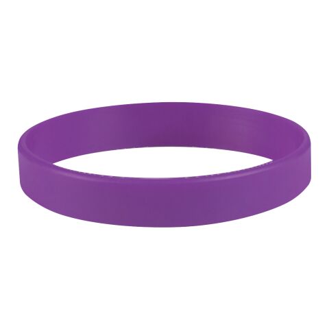 Single Color Silicone Bracelet Purple