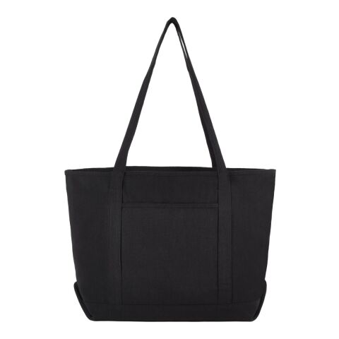 Repose 10oz Recycled Cotton Boat Tote Black | No Imprint | not available | not available
