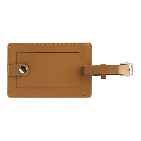 Bio Leather Luggage Tag Brown | No Imprint | not available | not available