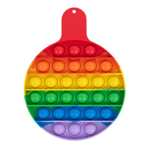 Push Pop Circle Stress Reliever Game Rainbow | No Imprint | not available | not available