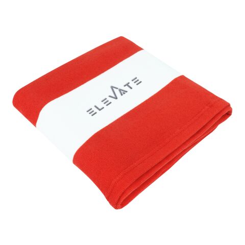 Microfiber Beach Towel Red with Black | No Imprint | not available | not available
