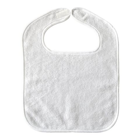 Baby Bib White | No Imprint