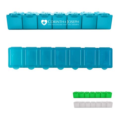 7 Day Pill Container Frost Clear | No Imprint | not available | not available