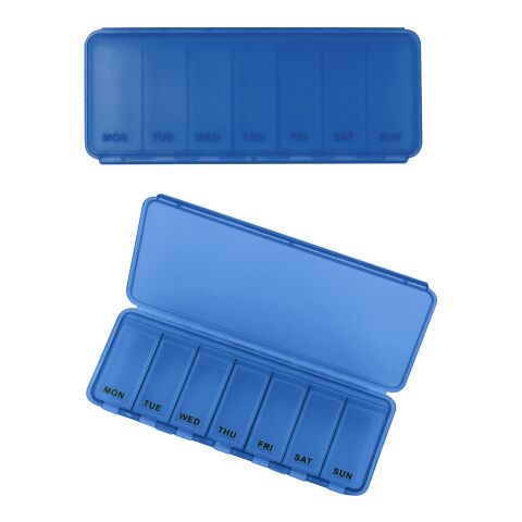 Large 7 Day Pill Container Blue | No Imprint | not available | not available