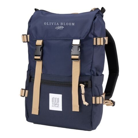 Topo Designs Recycled Rover 15" Laptop Backpack Navy | No Imprint | not available | not available