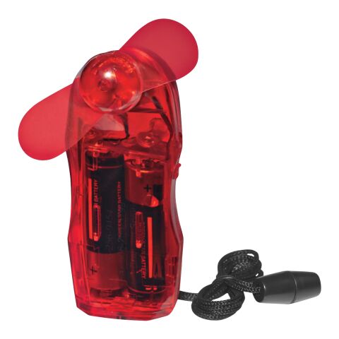 Mini Fan Transparent Red | No Imprint | not available | not available