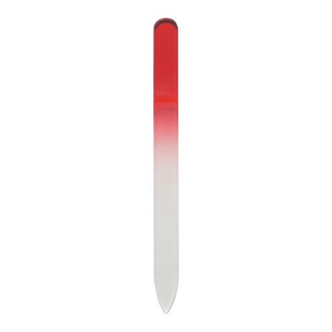 Glass Nail File In Sleeve Red | No Imprint | not available | not available