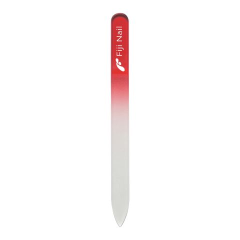 Glass Nail File In Sleeve Red | No Imprint | not available | not available