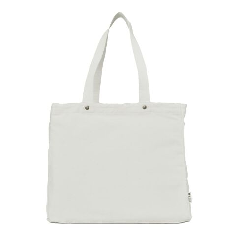 FEED Organic Cotton Rivet Tote Standard | White | No Imprint | not available | not available