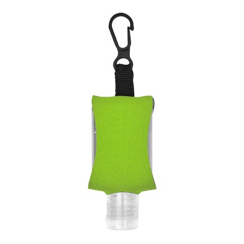 1 Oz. Hand Sanitizer with Eva Case and Clip Neon Green