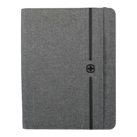 Wenger RPET Zippered Padfolio Gray | No Imprint | not available | not available