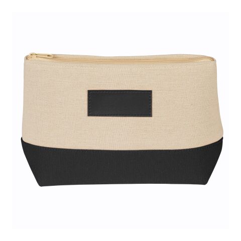 Allure Cosmetic Bag Natural with Brown