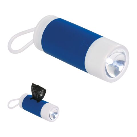 Dog Bag Dispenser With Flashlight White/Blue | No Imprint | not available | not available