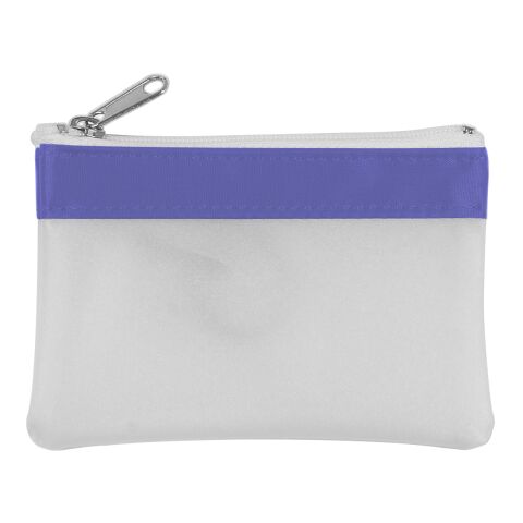 Zippered Coin Pouch White | No Imprint | not available | not available