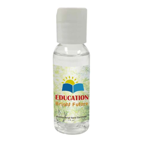 1 Oz. Gel USA Made Hand Sanitizer Transparent | No Imprint
