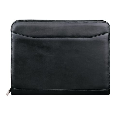 Millennium Leather Zippered Padfolio Black | No Imprint | not available | not available