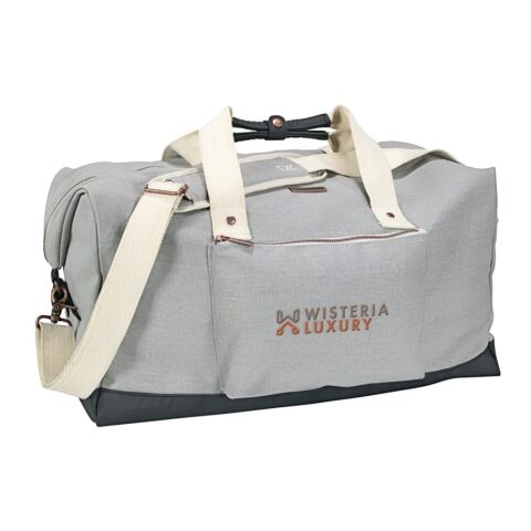 Cutter &amp; Buck® 19&quot; Cotton Weekender Duffel Gray | No Imprint | not available | not available