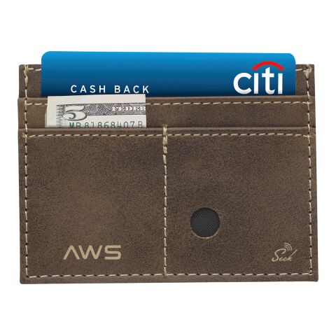 Guardian RFID Card Wallet Seek Set
 Brown | No Imprint