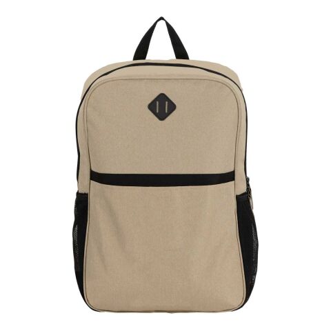 Parker Recycled 17&quot; Laptop Backpack Tan | No Imprint | not available | not available