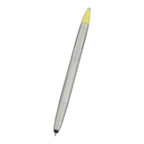 3-In-1 Pen With Highlighter and Stylus Silver | No Imprint | not available | not available