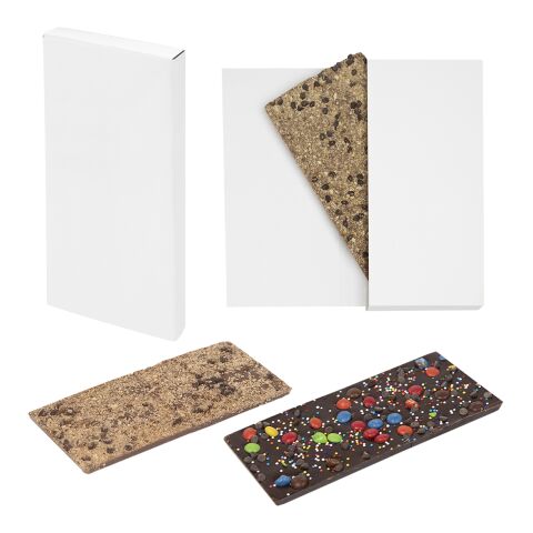 Gourmet Chocolate Bar In Card Box White | No Imprint | not available | not available