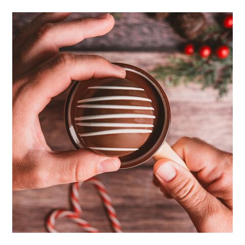 Milk Chocolate Beverage Bomb 4 Color Process | BOX | 14.12 Inches × 2.50 Inches