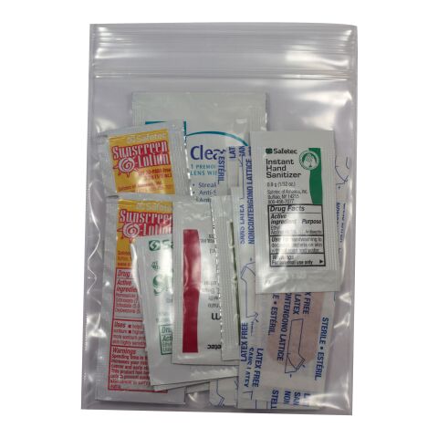 First Aid Necessities Kit - Bag Transparent