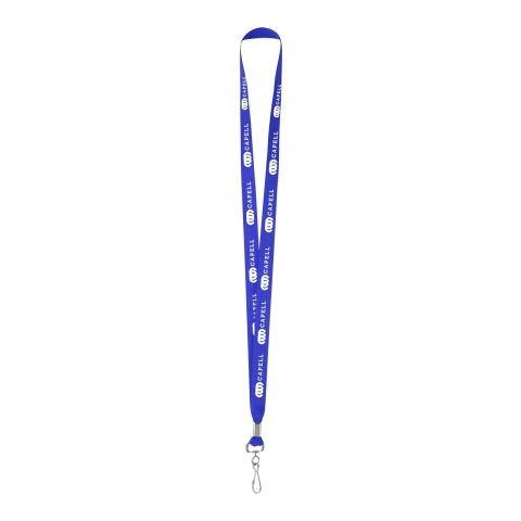 Polyester Lanyard With J-Hook Royal Blue | No Imprint | not available | not available