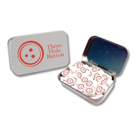 Large Tin With Printed Mints No Imprint