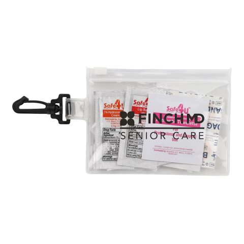 On The Go 12-Piece First Aid Pack Clear | No Imprint | not available | not available