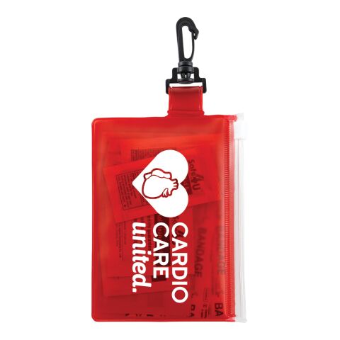 On The Go 12-Piece First Aid Pack Red | No Imprint | not available | not available