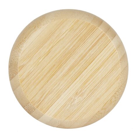 FSC® 100% Bamboo Compact Mirror/Brush Natural | No Imprint | not available