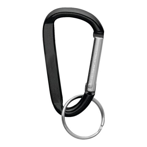 Small Carabiner Key Ring Standard | Black | No Imprint | not available | not available