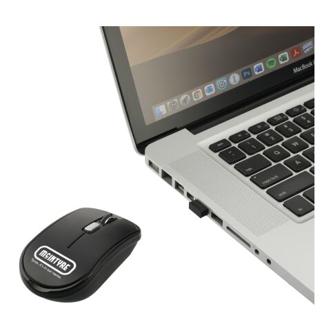 Flash Portable Wireless Mouse Black | No Imprint | not available | not available