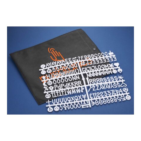 Letters for the Felt Board Black | No Imprint | not available | not available