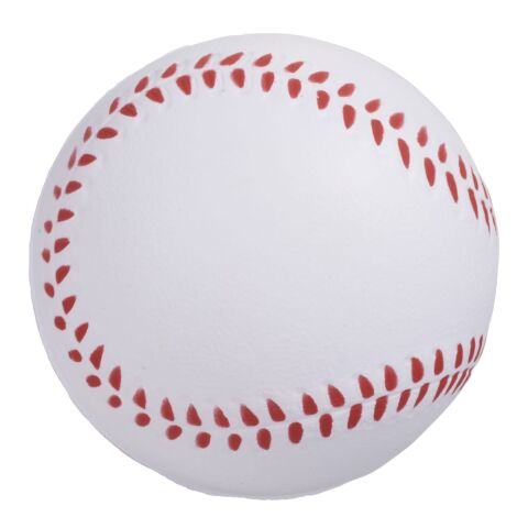 Baseball Stress Reliever White-Red | No Imprint | not available | not available