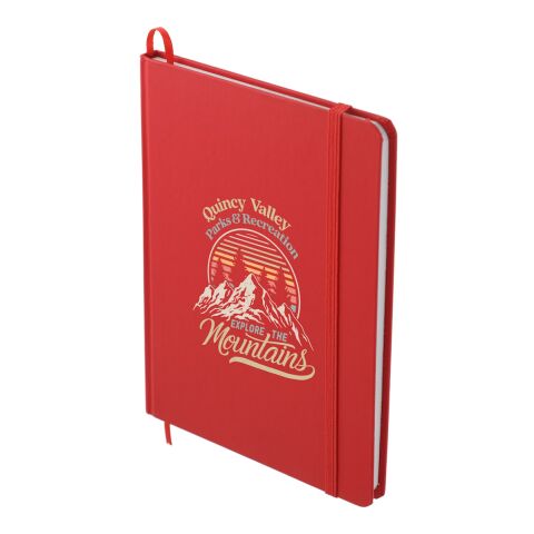 5&quot; x 7&quot; Snap Elastic Closure Notebook Red | No Imprint | not available | not available