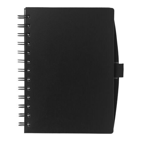 5.5&quot; x 7&quot; Coordinator Spiral Notebook Black | No Imprint | not available | not available