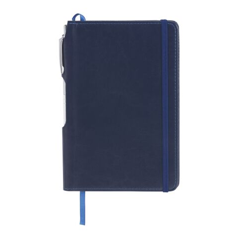 6" x 8.5" Viola Bound Notebook with Pen Navy | No Imprint | not available | not available