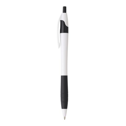 Cougar Rubber Grip Ballpoint Pen White-Black | No Imprint | not available | not available