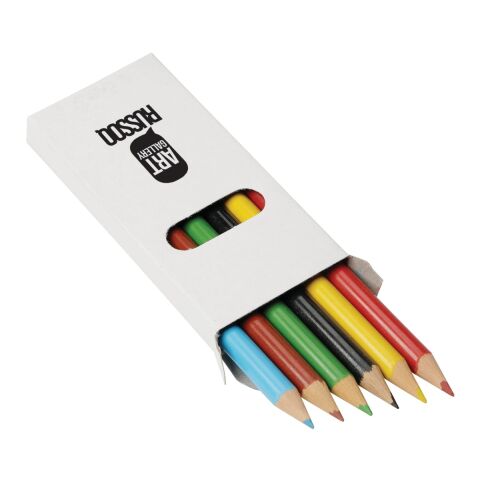 Sketchi 6-Piece Colored Pencil Set White | No Imprint | not available | not available